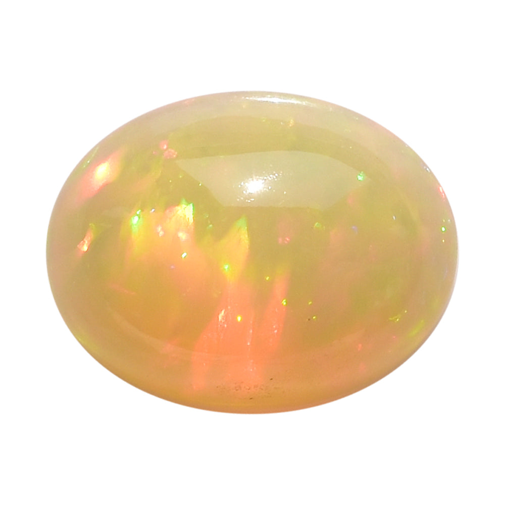 ETHIOPIAN OPAL PLAIN OVAL CAB 15.00X11.50 MM 5.75 Cts.