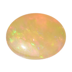 ETHIOPIAN OPAL PLAIN OVAL CAB 15.00X11.50 MM 5.75 Cts.