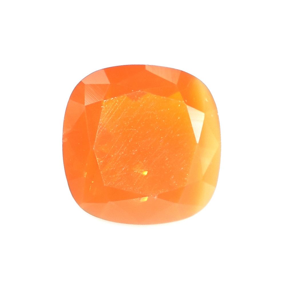 AMERICAN FIRE OPAL CUT CUSHION (SI) 9MM 2.18 Cts.