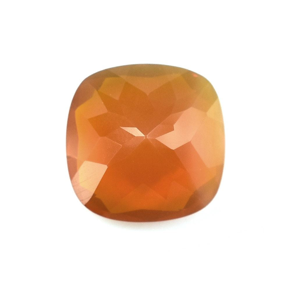 AMERICAN FIRE OPAL CUT CUSHION (SI) 9MM 2.18 Cts.