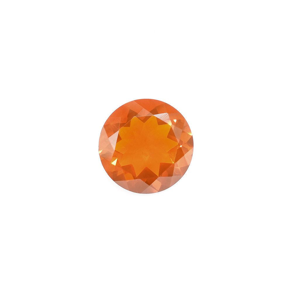 AMERICAN FIRE OPAL CUT ROUND 9MM 1.73 Cts.