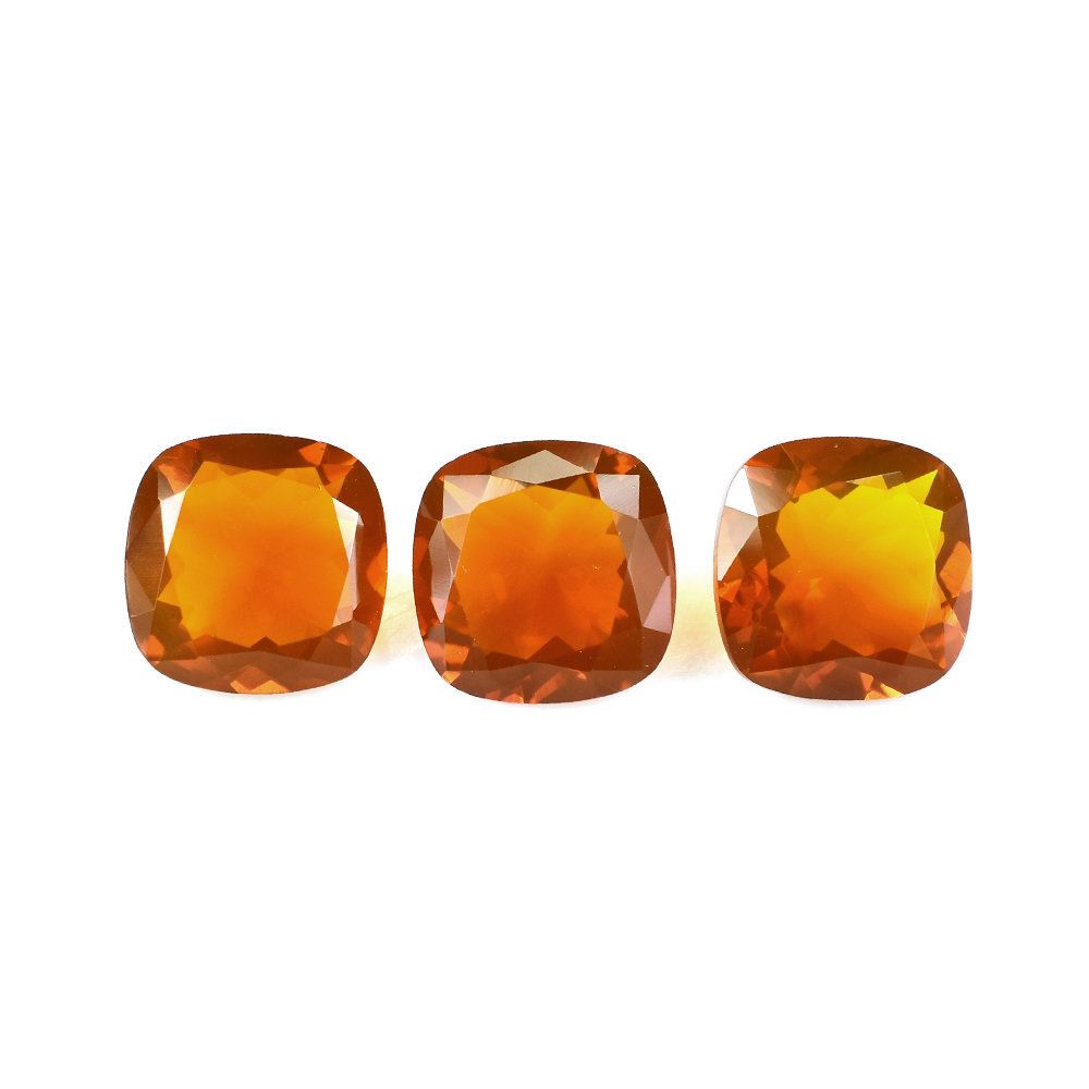 AMERICAN FIRE OPAL CUT CUSHION 8MM 1.42 Cts.