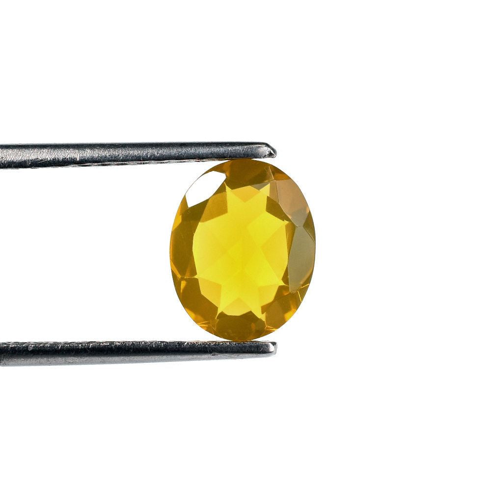 AMERICAN FIRE OPAL CUT OVAL 10X8MM 1.8 Cts.