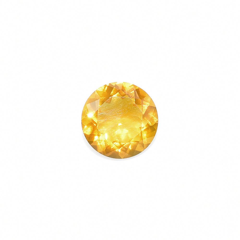 AMERICAN FIRE OPAL CUT ROUND 8MM 1.33 Cts.