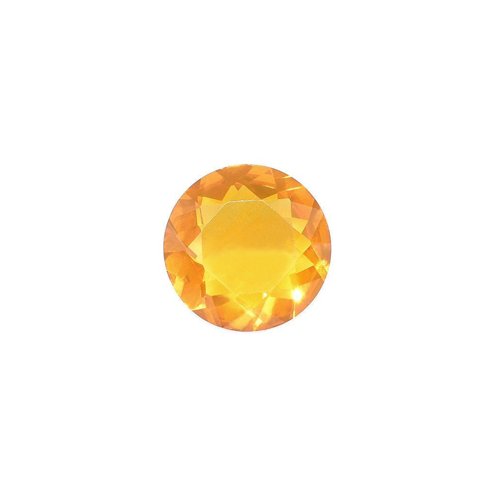 AMERICAN FIRE OPAL CUT ROUND 9MM 1.82 Cts.