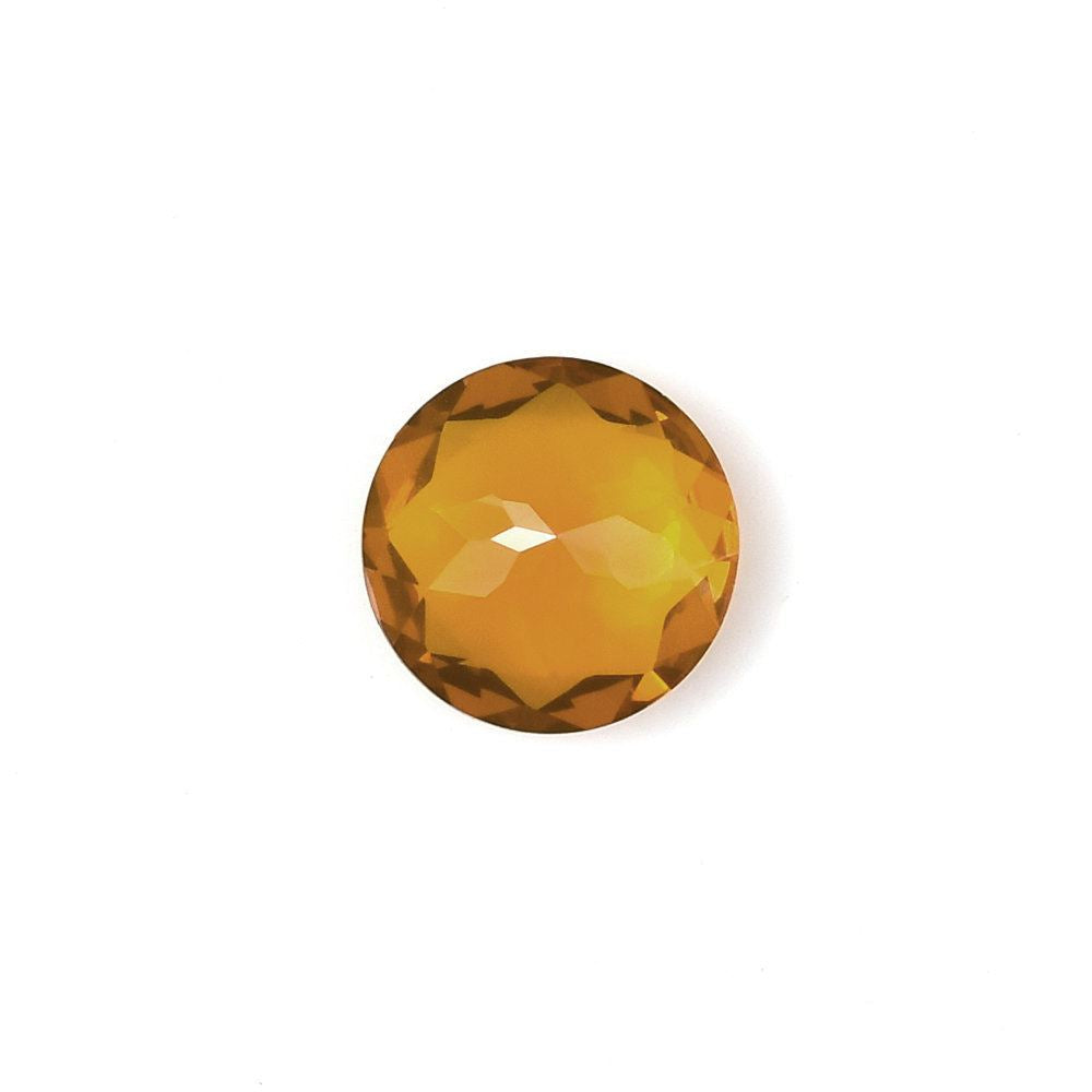 AMERICAN FIRE OPAL CUT ROUND 9MM 1.82 Cts.