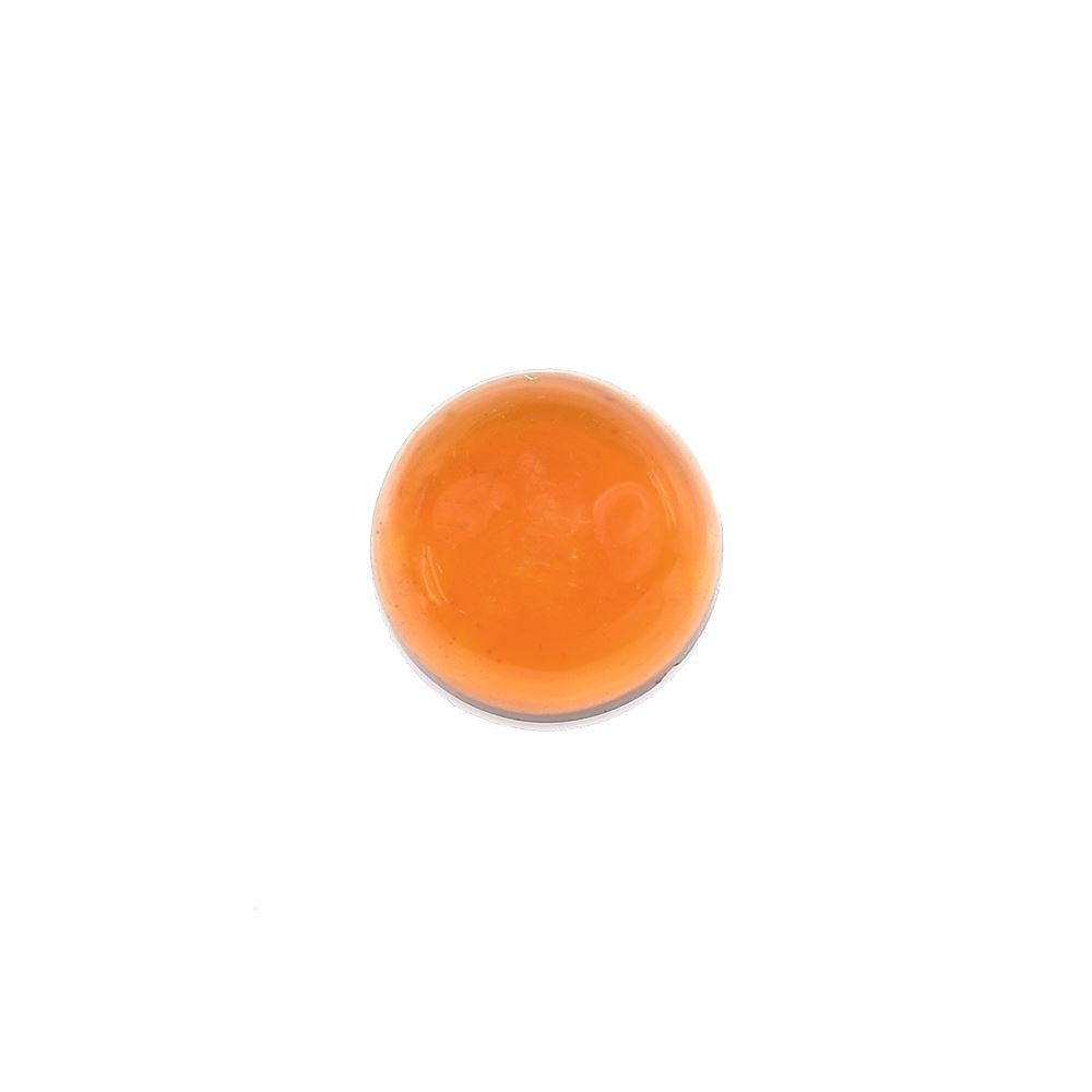 AMERICAN FIRE OPAL ROUND CAB 8MM 1.60 Cts.