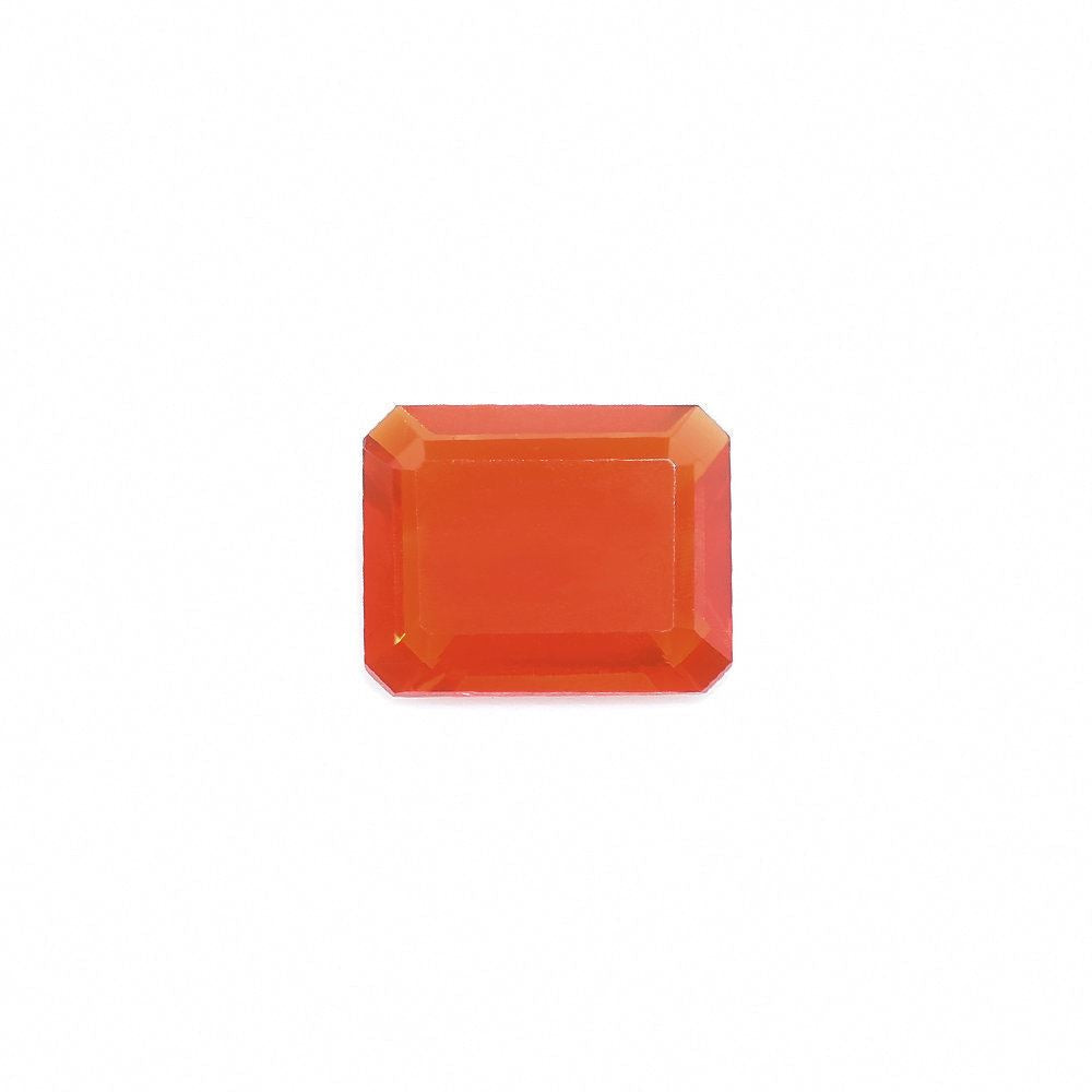 MEXICAN FIRE OPAL CUT OCTAGON 8.70X7MM 1.19 Cts.