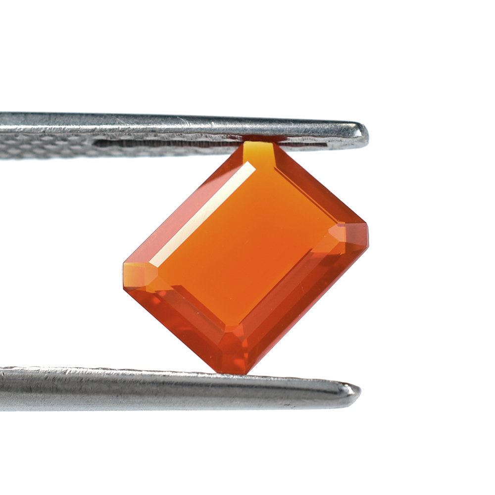 MEXICAN FIRE OPAL CUT OCTAGON 8.70X7MM 1.19 Cts.