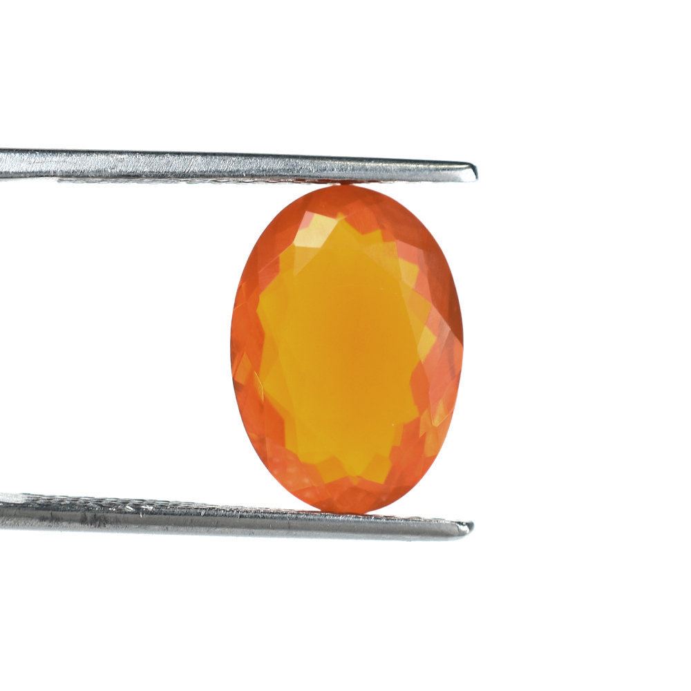 MEXICAN FIRE OPAL CUT OVAL 14X10MM 4 Cts.