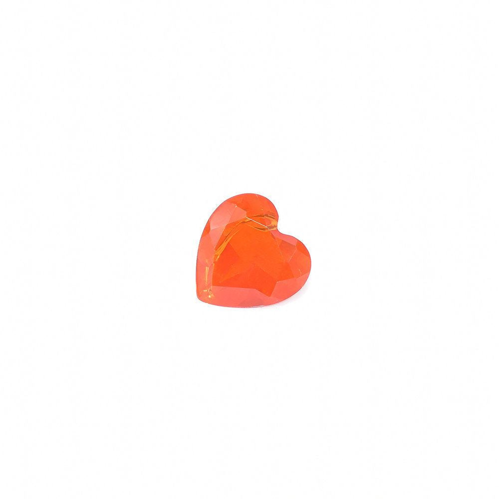 MEXICAN FIRE OPAL CUT HEART (HI) 6MM 0.55 Cts.