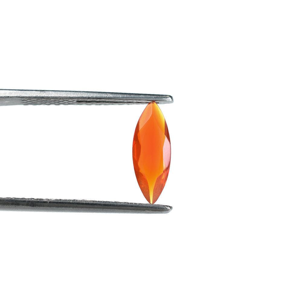 MEXICAN FIRE OPAL CUT MARQUISE 12.50X4.50MM 0.66 Cts.