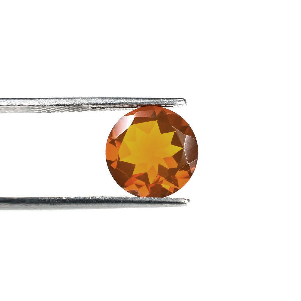 AMERICAN FIRE OPAL CUT ROUND 11MM 3.05 Cts.