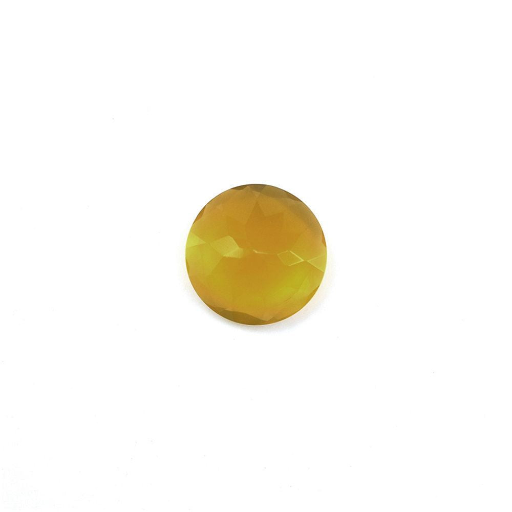 AMERICAN FIRE OPAL CUT ROUND 11MM 3.40 Cts.