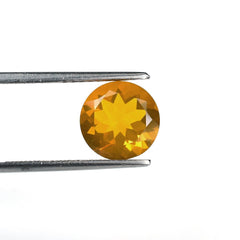 AMERICAN FIRE OPAL CUT ROUND 10MM 2.50 Cts.