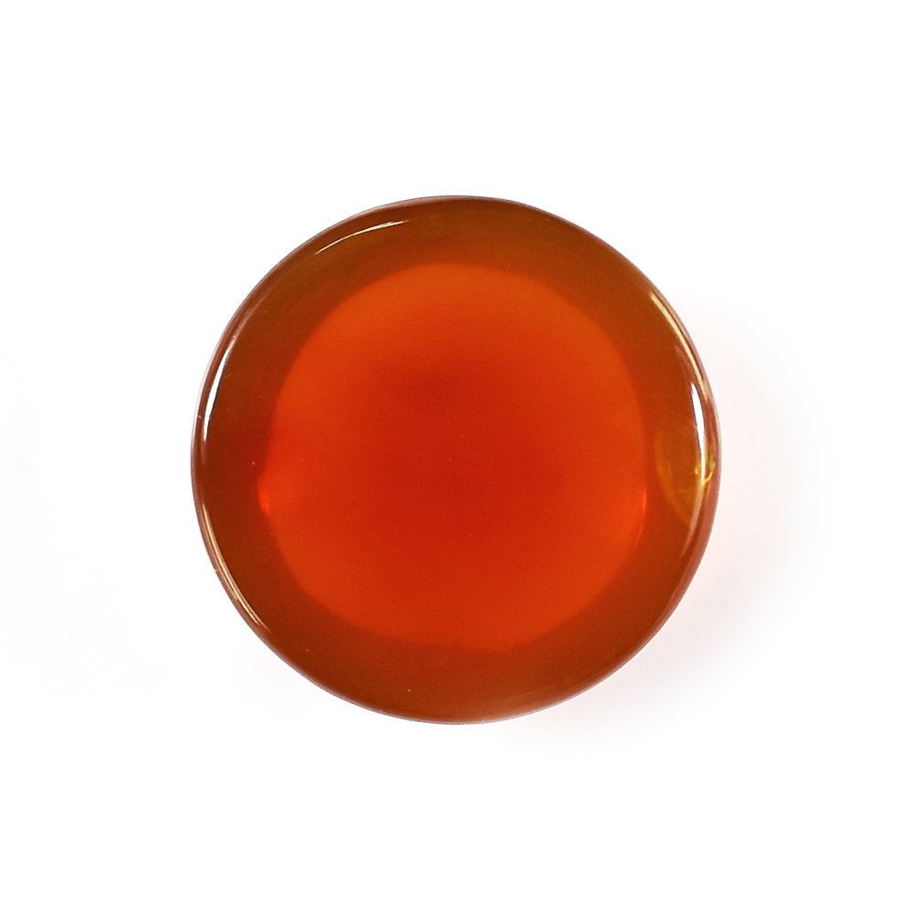 OREGON FIRE OPAL ROUND CAB 12MM 5.42 Cts.