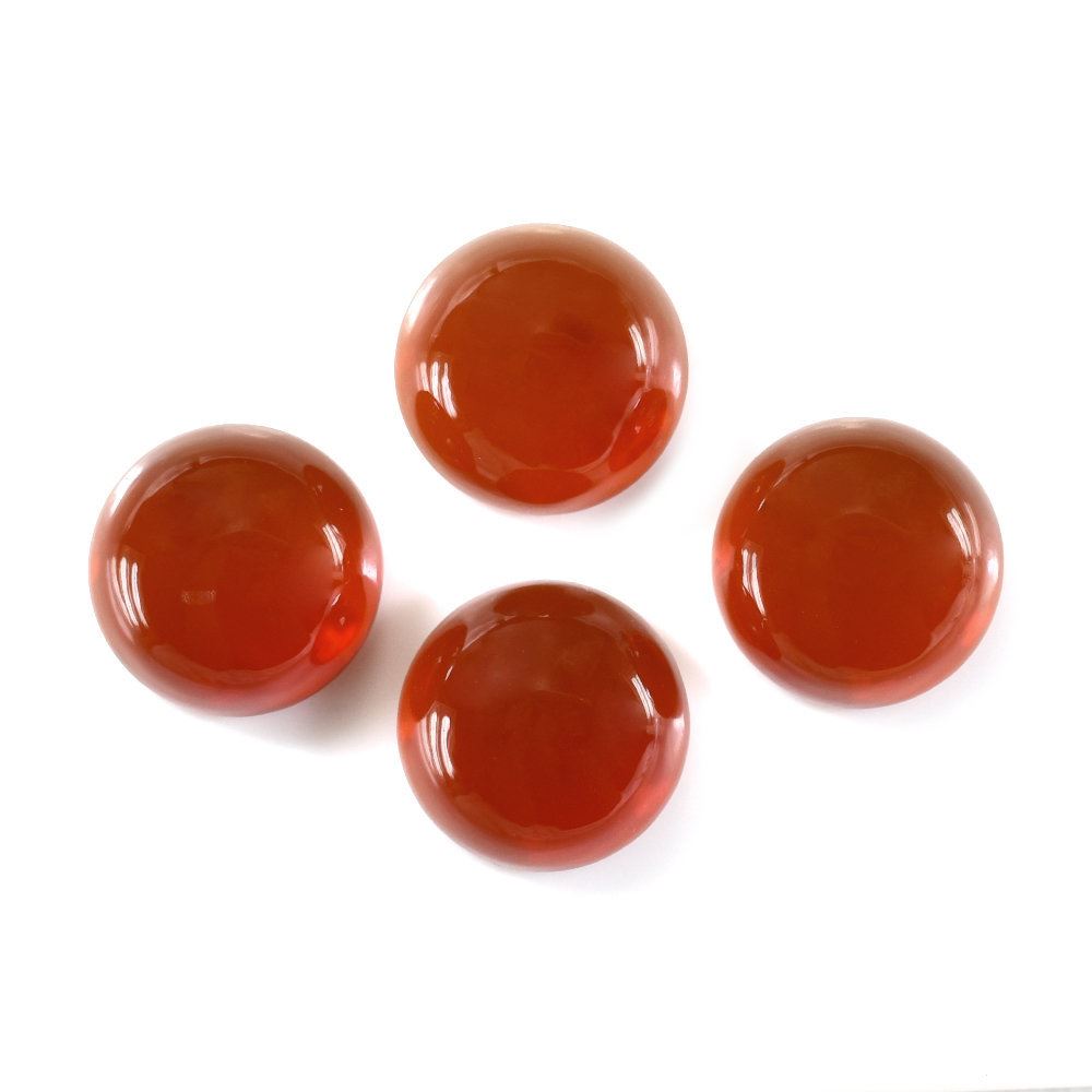 OREGON FIRE OPAL ROUND CAB 12MM 5.42 Cts.