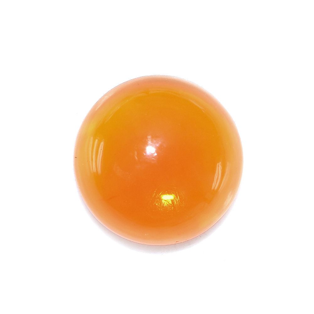 OREGON FIRE OPAL ROUND CAB 10MM 2.9 Cts.