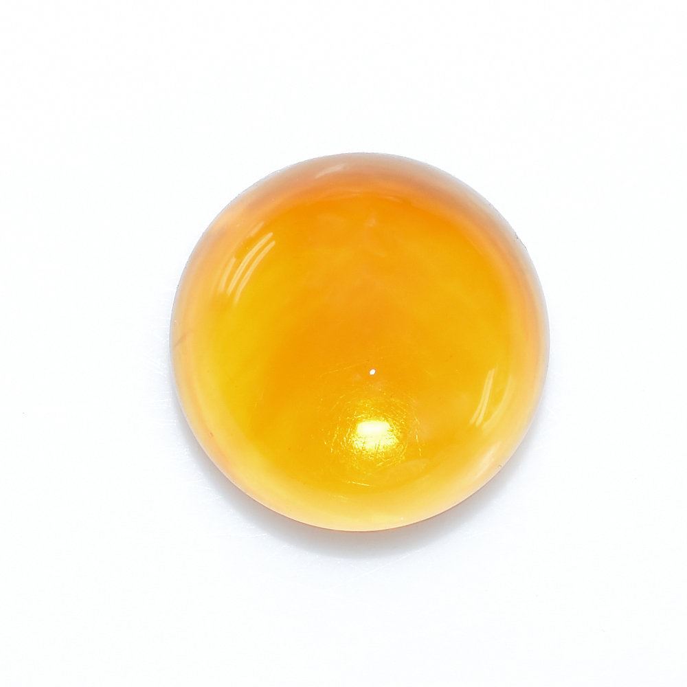 OREGON FIRE OPAL ROUND CAB 10MM 3.13 Cts.