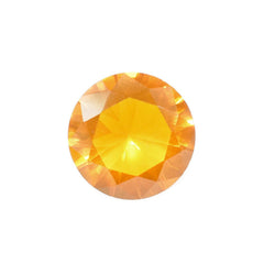 OREGON FIRE OPAL DIAMOND CUT ROUND 10MM 2.66 Cts.