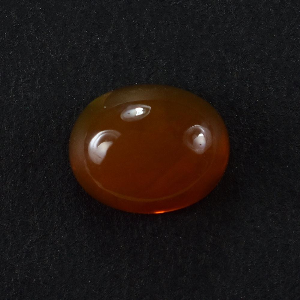 AMERICAN FIRE OPAL PLAIN OVAL CAB (MEDIUM) 10X8MM 1.88 Cts.