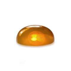 AMERICAN FIRE OPAL PLAIN OVAL CAB (LITE) 10X8MM 1.98 Cts.