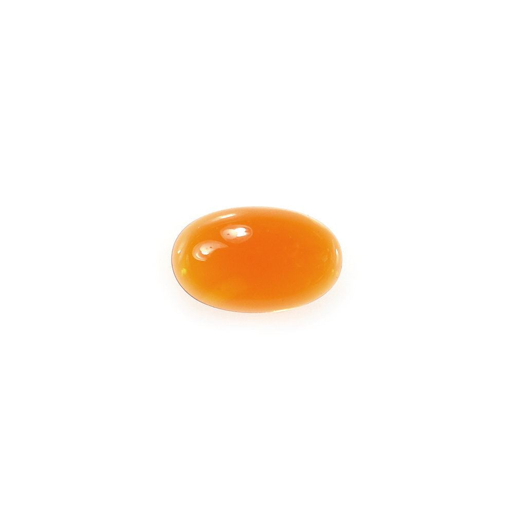 AMERICAN FIRE OPAL PLAIN OVAL CAB 5X3MM 0.18 Cts.