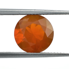 OREGON FIRE OPAL DIAMOND CUT ROUND 10.00MM 2.50 Cts.