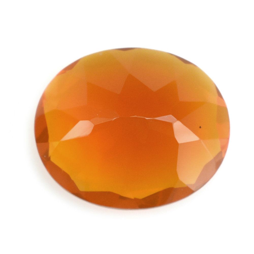 FIRE OPAL CUT OVAL (AMERICAN) 12X10MM 3.37 Cts.