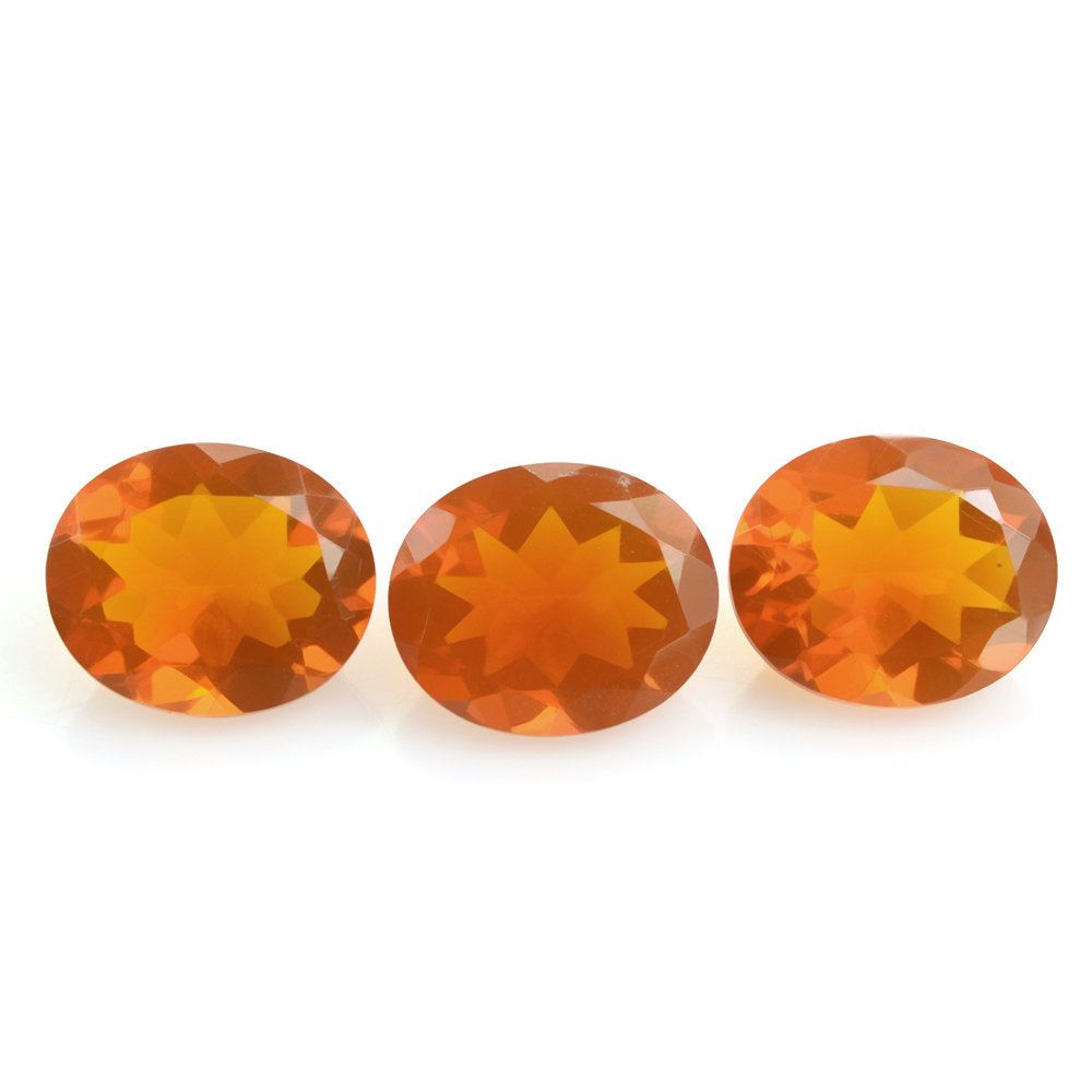 FIRE OPAL CUT OVAL (AMERICAN) 12X10MM 3.37 Cts.