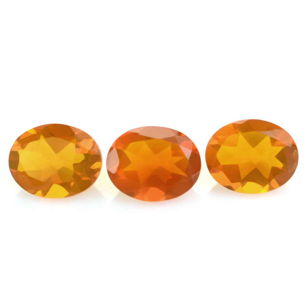 FIRE OPAL CUT OVAL (AMERICAN) 10X8MM 1.9 Cts.