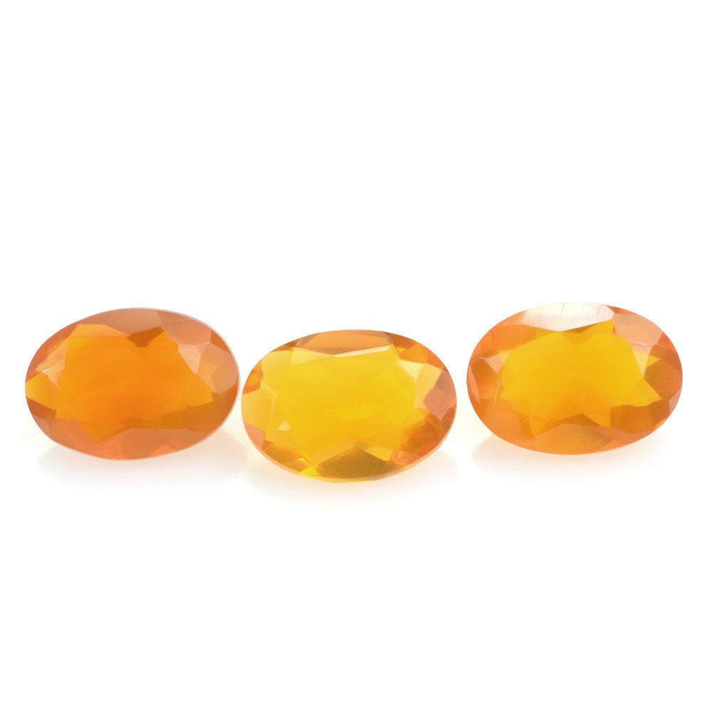 FIRE OPAL CUT OVAL (AMERICAN) 7X5MM 0.56 Cts.