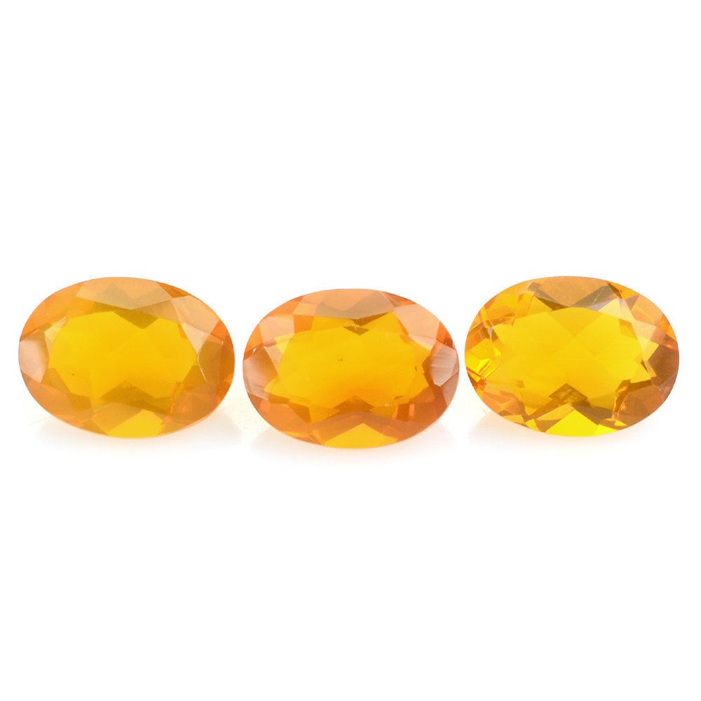 FIRE OPAL CUT OVAL (AMERICAN) 8X6MM 0.93 Cts.