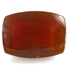 FIRE OPAL (AMERICAN) PYRAMID CUSHION CAB 28.50X21MM 64.95 Cts.