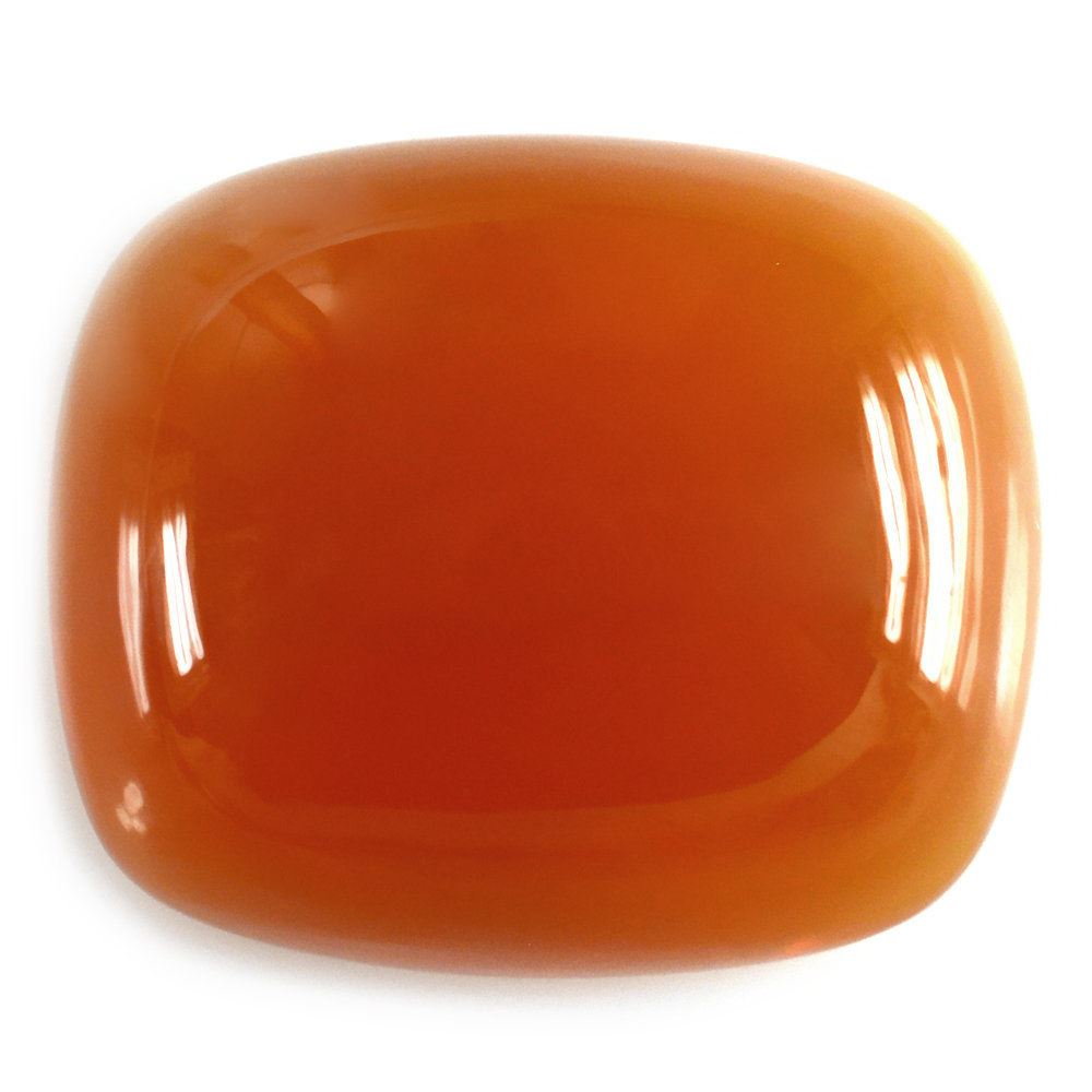 FIRE OPAL (AMERICAN) CUSHION CAB 20X17MM 22.40 Cts.