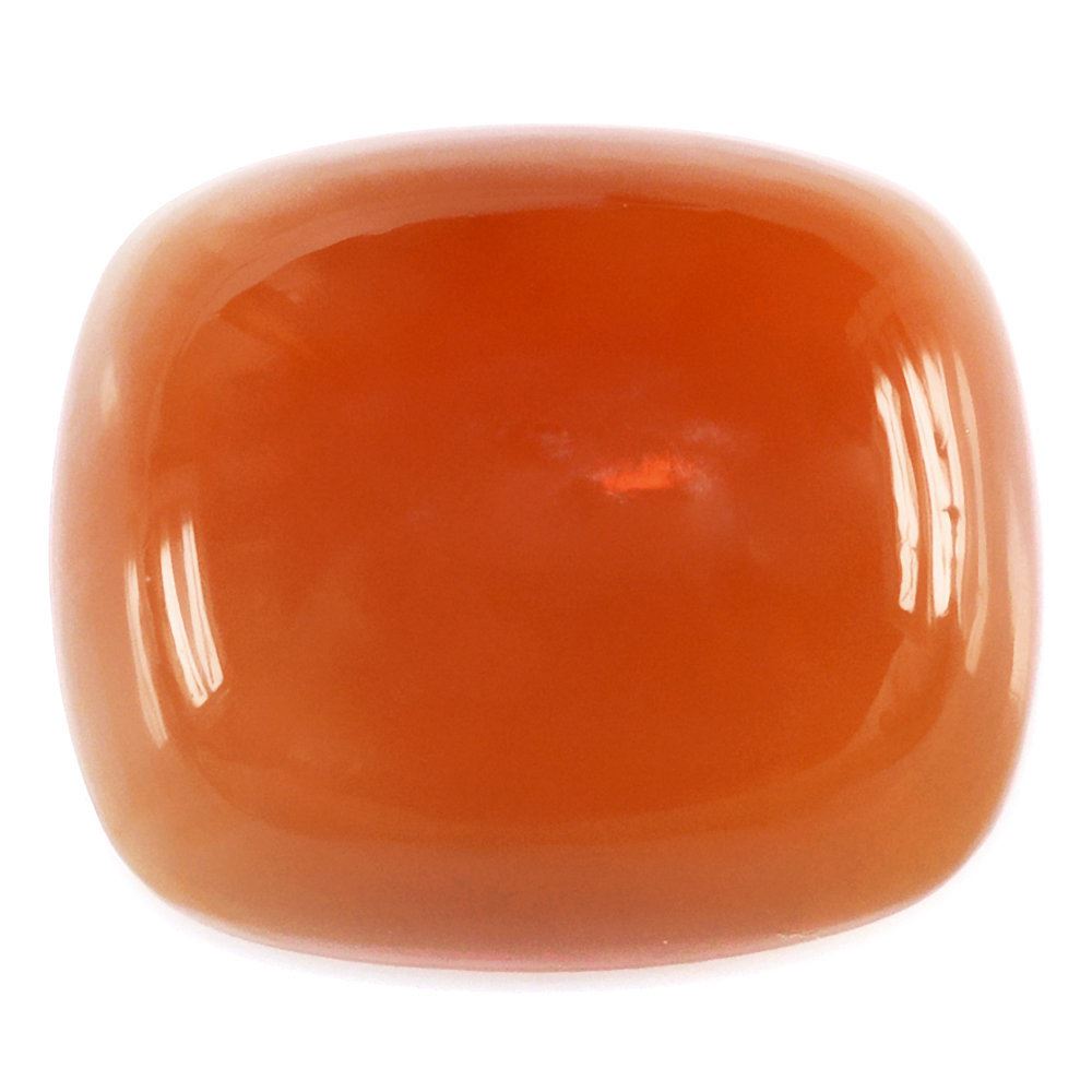 FIRE OPAL (AMERICAN) CUSHION CAB 20X17MM 22.40 Cts.