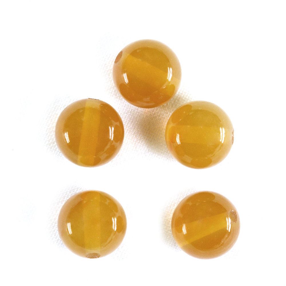 AMERICAN FIRE OPAL PLAIN ROUND BALLS (FULL DRILL 1.50MM) 10MM 5.75 Cts.