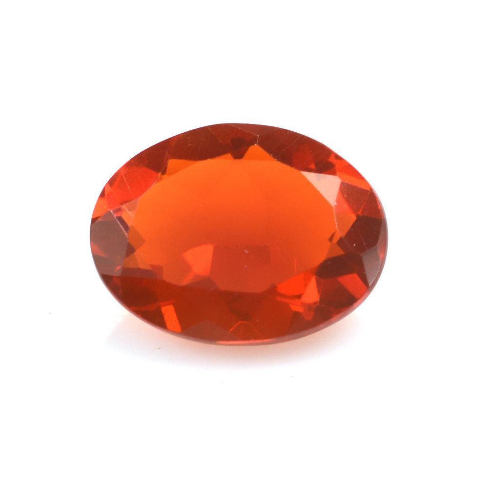 MEXICAN FIRE OPAL CUT OVAL 8X6MM 0.76 Cts.