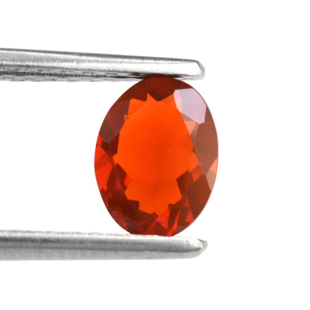 MEXICAN FIRE OPAL CUT OVAL 8X6MM 0.76 Cts.