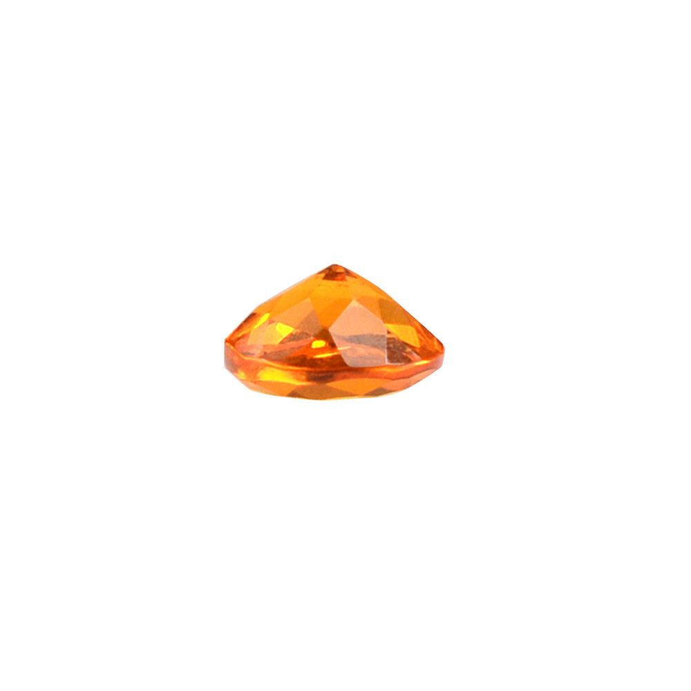 MEXICAN FIRE OPAL CUT ROUND 4MM 0.17 Cts.