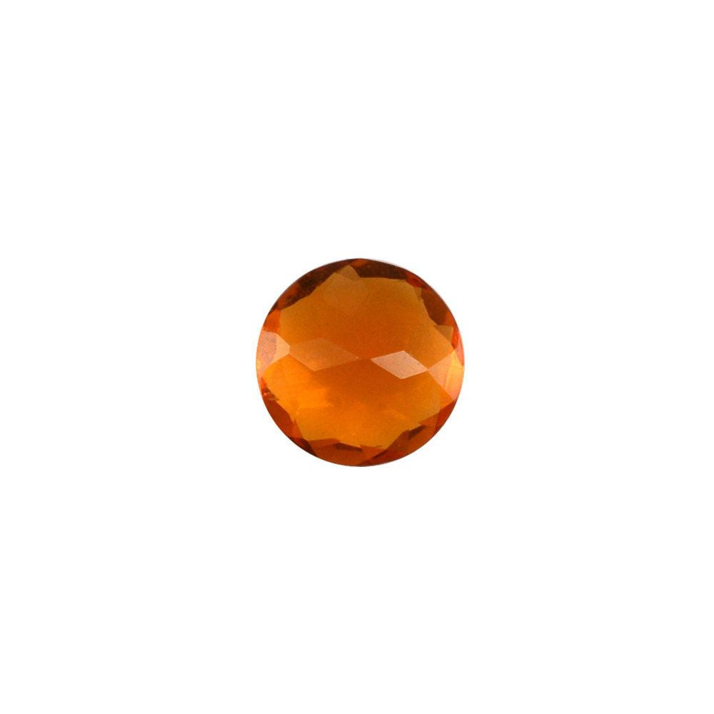 MEXICAN FIRE OPAL CUT ROUND 4MM 0.17 Cts.