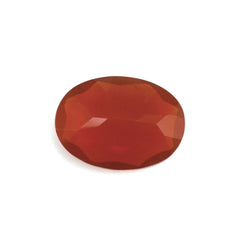 MEXICAN FIRE OPAL CUT OVAL 7X5MM (RED/CLEAN) 0.53 Cts.