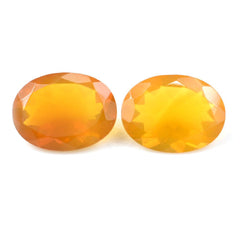 AMERICAN FIRE OPAL CUT OVAL 16X12MM 6.10 Cts.