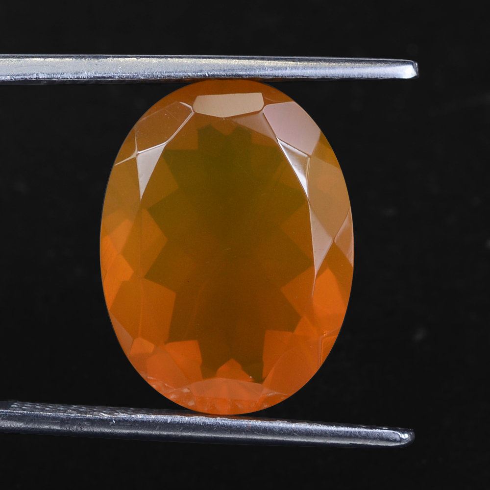 AMERICAN FIRE OPAL CUT OVAL 16X12MM 6.10 Cts.