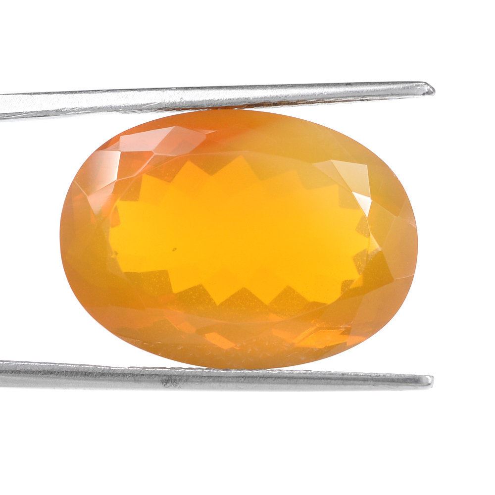 AMERICAN FIRE OPAL CUT OVAL 21.50X15.70MM 17.95 Cts.