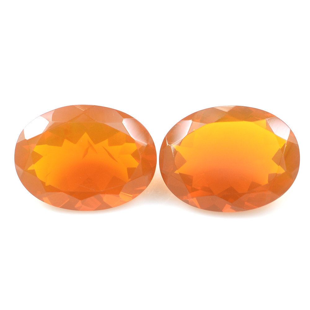 AMERICAN FIRE OPAL CUT OVAL 16X12MM 6.25 Cts.