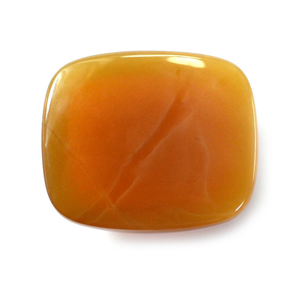 AMERICAN FIRE OPAL CUSHION CAB 21X18MM 26.10 Cts.