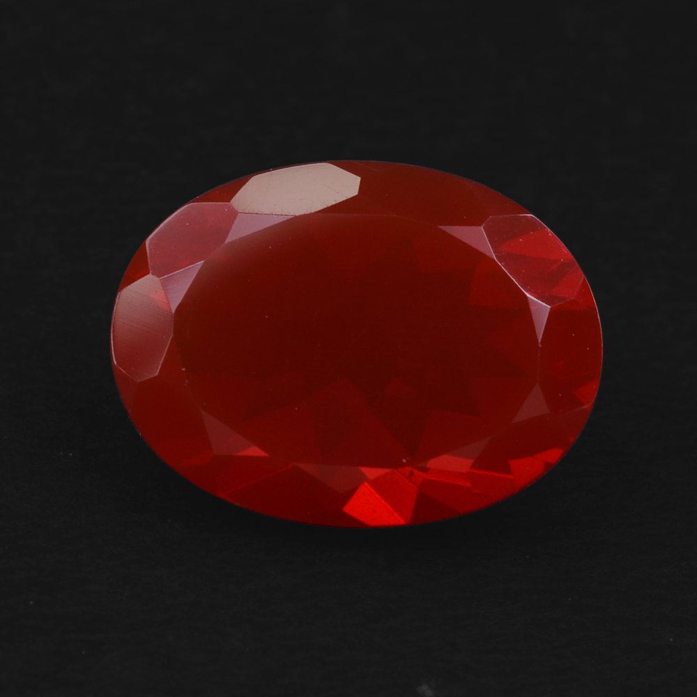 MEXICAN FIRE OPAL CUT OVAL 16X12MM 6.30 Cts.