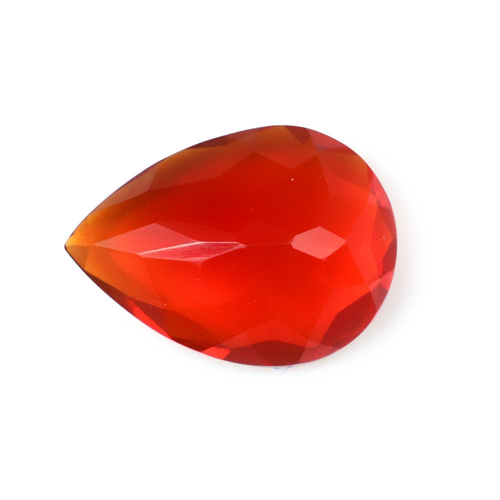 MEXICAN FIRE OPAL CUT PEAR 14.30X10.50MM 3.20 Cts.