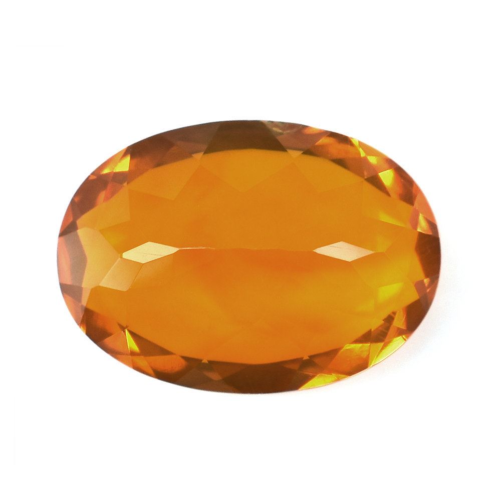 AMERICAN FIRE OPAL CUT OVAL 14X10MM 4.23 Cts.